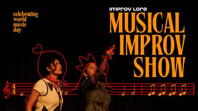 Musical Improv Show poster