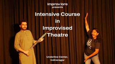 Intensive Course in Improvised Theatre poster